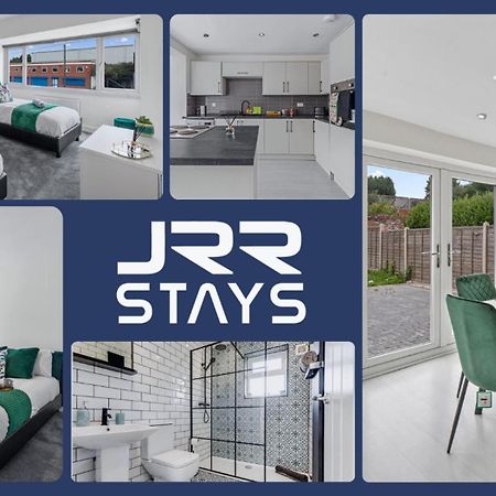Tipton 3 Bedroom House Garden Sleeps 7 - Jrr Stays Coseley ภายนอก รูปภาพ